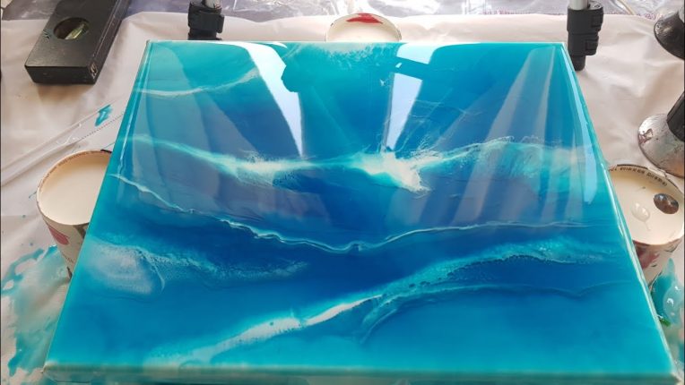 2 Easy DIY Pouring Medium Recipes - Fluid Texture Art - Love Acrylic ...