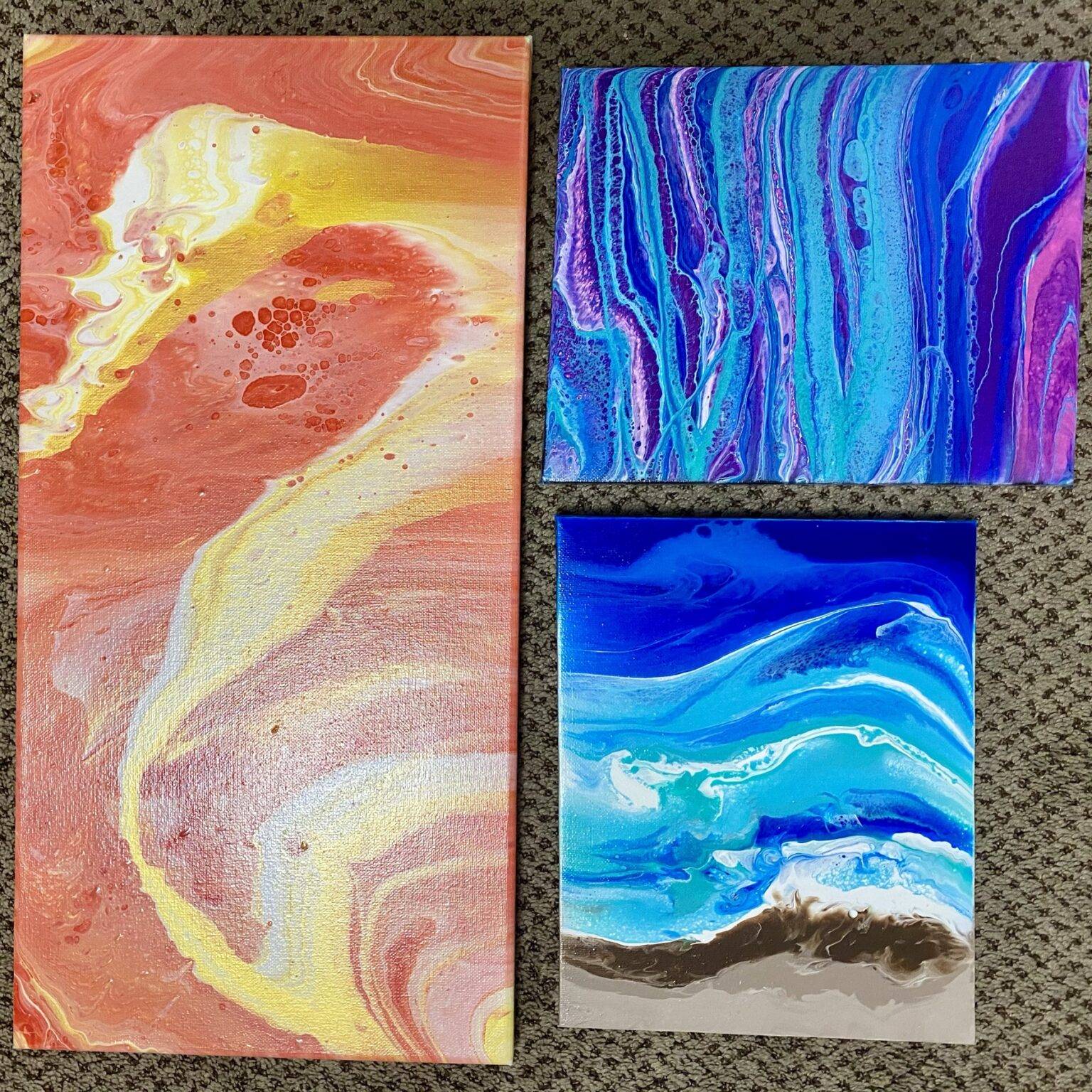 Acrylic Pouring Classes and Parties Love Acrylic Painting