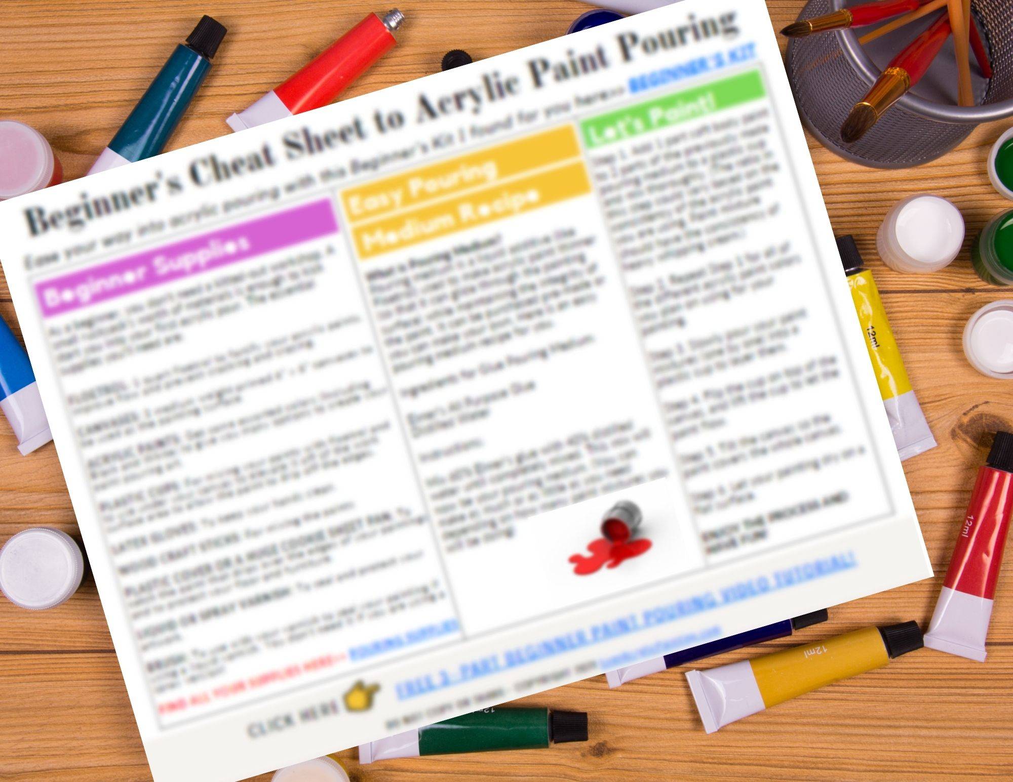 Homemade Acrylic Paint Retarder Recipe Love Acrylic Painting